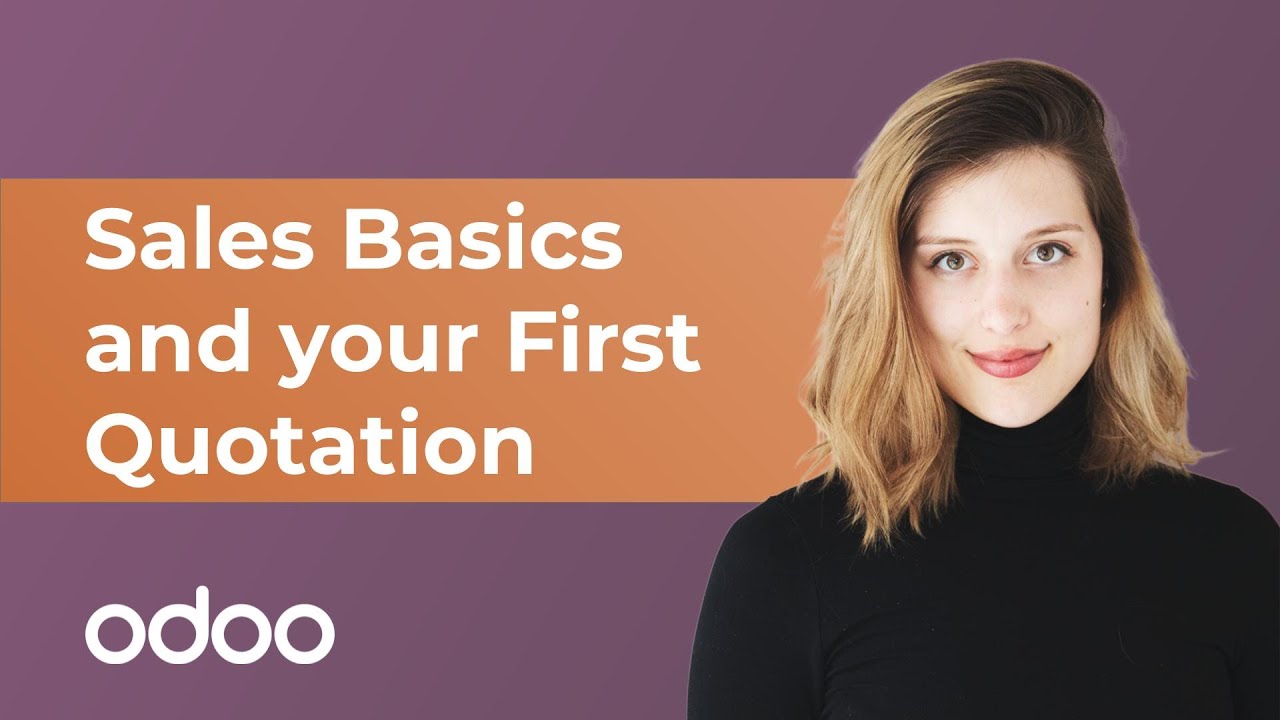 [Archived] Sales Basics and Your First Quotation | Odoo Sales | 6/26/2019

Learn everything you need to grow your business with Odoo, the best management software to run a company at ...