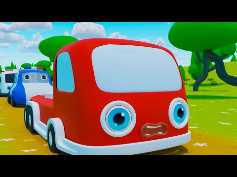 Bath Song Cars, Five Little Monkeys Jumping On The Bed | Fun Cars Cartoons For Kids - Nursery Rhymes