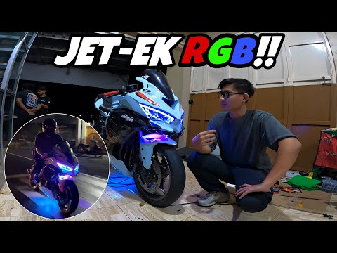 MENYALA ABANGKU‼️ ZX25R PASANG LAMPU RGB