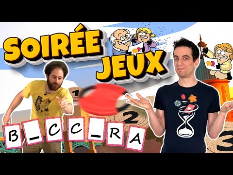 Les Soirées Jeux du Passe Temps :  Tilt - Avant Après - Swoobee