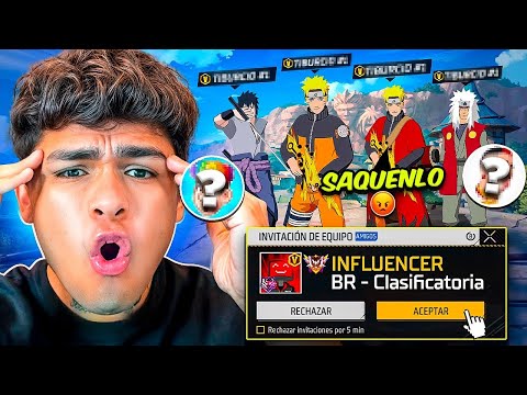 ME INFILTRÉ a la ESCUADRA de ESTE YOUTUBER FAMOSO DE FREE FIRE y JAMÁS PENSÉ que PASARÍA ESTO!!