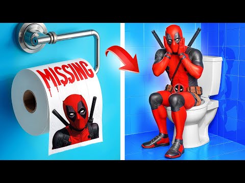 What Happened to Deadpool? Gwen Stacy vs Harley Quinn vs Batman vs Hulk!