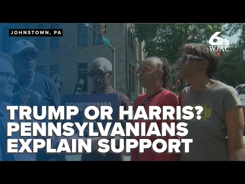 Trump or Harris? Pennsylvanians explain who they support and why