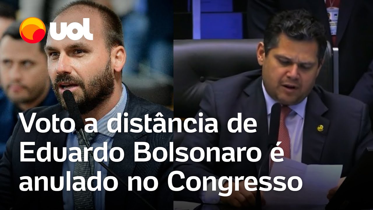 Voto de Eduardo Bolsonaro sobre vetos de Lula é anulado após proibição da Câmara