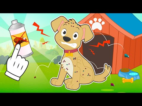 BABY PETS 🪳 El perro Max está lleno de PULGAS 😱 Aprende cómo eliminar parásitos