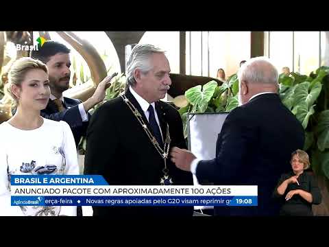 Brasil e Argentina anunciam pacote conjunto de 100 ações