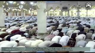 المدينه النبويه II المسجد النبوي II صلاة المغرب   17-5-1437هـ الشيخ عبدالله البعيجان