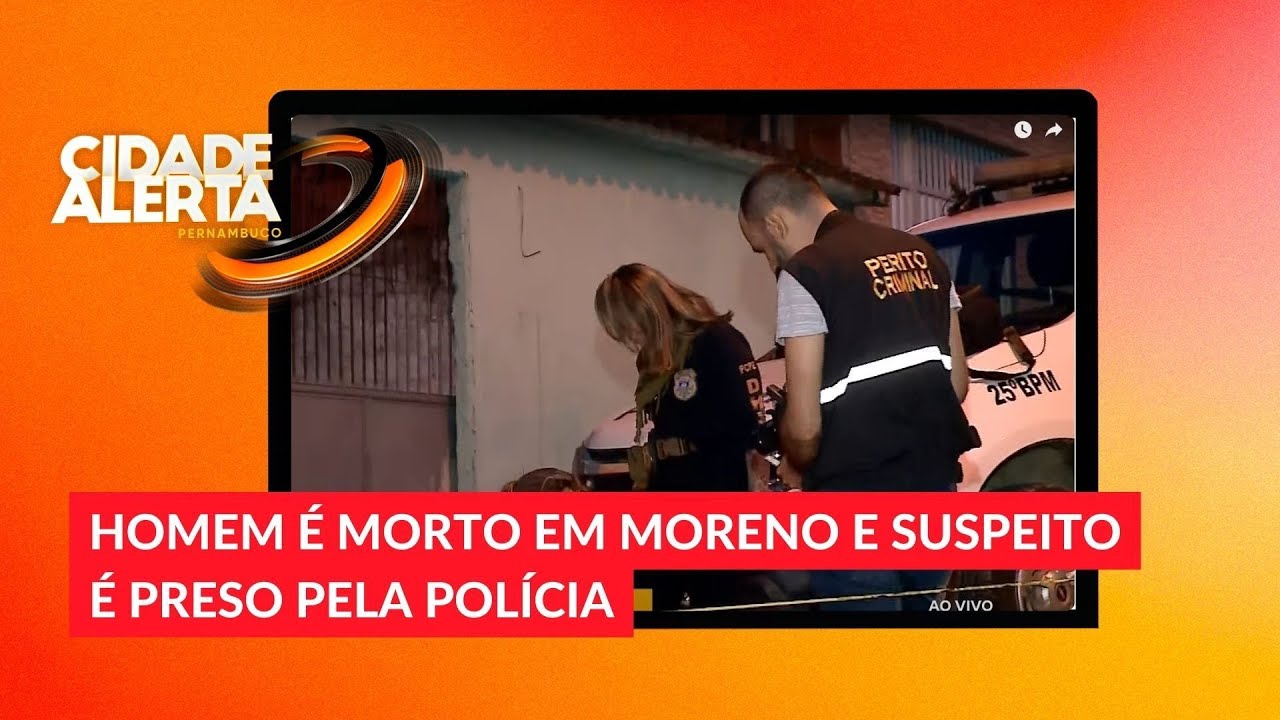 Homem &eacute; morto em Moreno e suspeito do crime &eacute; preso