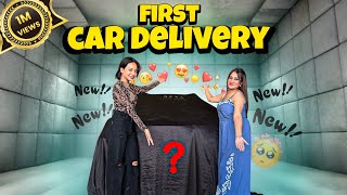 My first car 🚗😭❤️ ap sabke support se ek sapna pura kar lia humne🧿 #youtubeindia #youtube #vlog #car