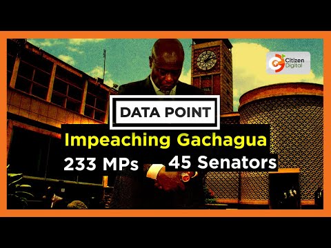 VIDEO: Data Point | DP Gachagua’s impeachment process​Citizen TV Kenya