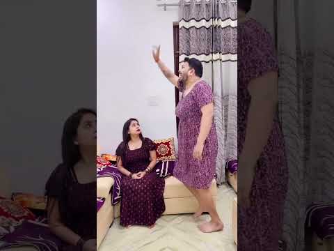 Husband is teaching her wife😎 #husbandwifecomedy #anshu_agrawal04 #comedy #relatable #awareness
