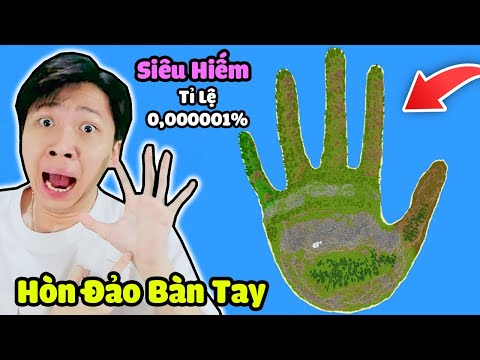 Hòn Đảo Bàn Tay Hiếm 0,001% 😱 VinhMC Thử Nghiệm Những Cảnh Tượng Seed Hiếm Gặp Nhất Trong Minecraft