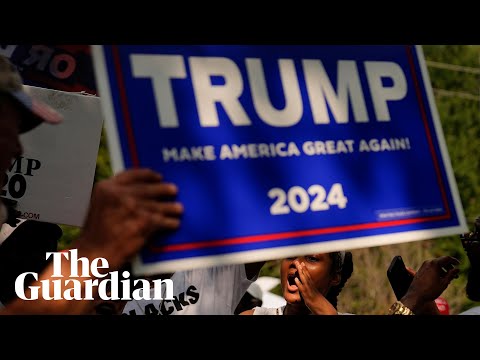 Trump turns himself in to Fulton county jail after Georgia indictment – as it happened