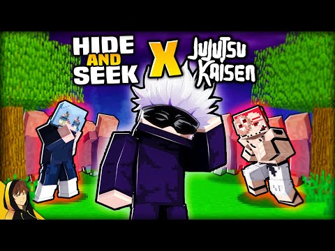 SHAPESHIFTING CURSE vs SORCERER in HIDE & SEEK!?! | Minecraft [ProjectJJK]