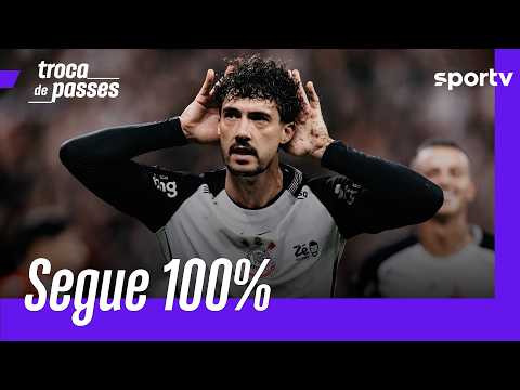 CORINTHIANS VENCE O SANTA FÉ E SE MANTÉM 100% NA CONMEBOL LIBERTADORES | TROCA DE PASSES | sportv