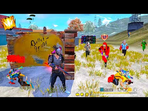 INSANE SOLO VS SQUAD GAME! (pro gameplay??) - Garena Free Fire 