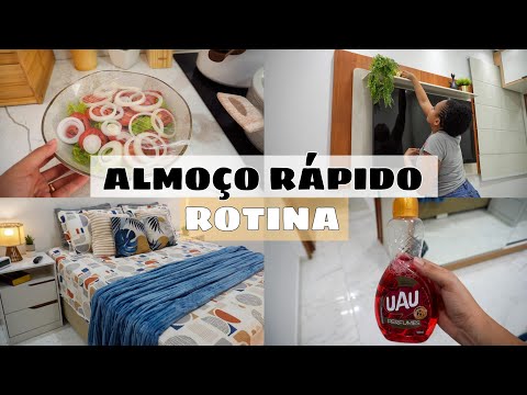 VLOG: CUIDANDO DO MEU LAR | ALMOÇO SIMPLES E RÁPIDO | FAXINA PESADA NO QUARTO DE CASAL!!