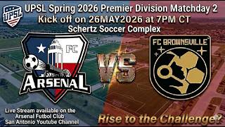 Arsenal Men's FC vs. Brownsville FC Live Stream