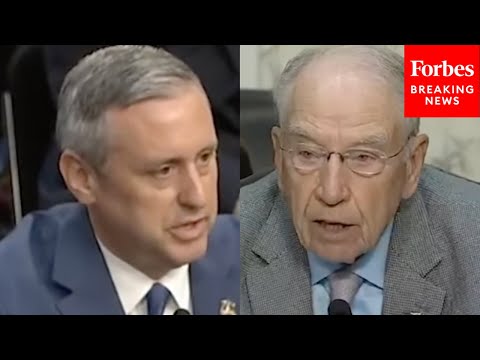 YouTube video thumbnail: Chuck Grassley Asks D.C. Police Union Chairman if Crime Statistics in City Are 'Inflated'