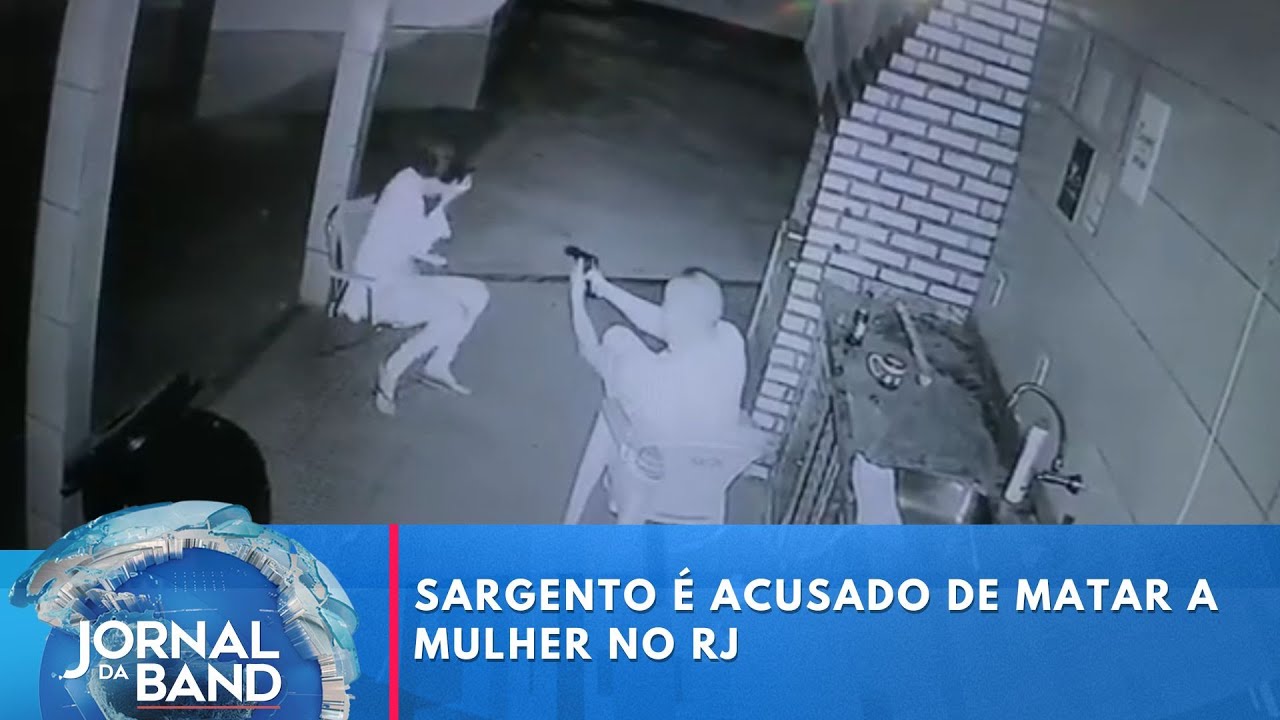 Sargento é acusado de matar a mulher no RJ | Jornal da Band