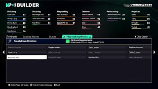 The NBA 2K26 BUILDER