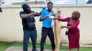 The phone distraction ll Markangelcomedy ft mumu police comedy 