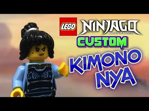 LEGO NINJAGO: Custom KIMONO NYA minifigure from Season 10 Episode 95 (2019)