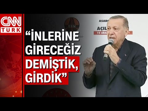 Samsun'da toplu açılış! Cumhurbaşkanı Erdoğan: Terör örgütünü Gabar, Cudi ve Tendürek'te çökerttik