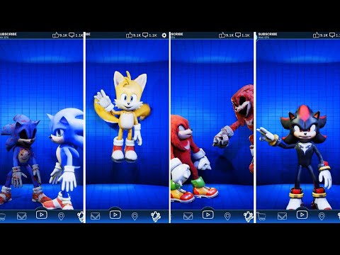 Sonic vs Sonic.EXE in FNaF AR Workshop Animations