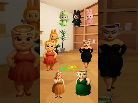 Yang setuju komen ya #cartoon #puzzle #animation #labubu #balerinacappuchina #espressobysabrina