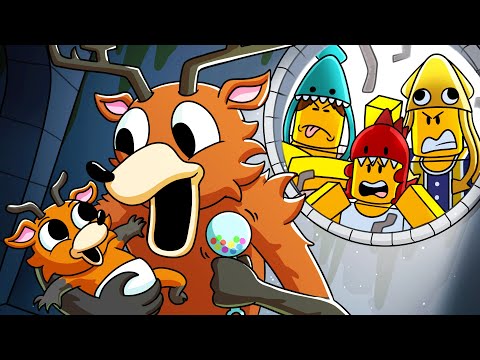 DEER MONSTER Has a BABY?! (Cartoon Animation)