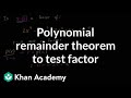 Understanding Polynomial Factors