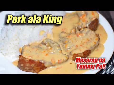 Cook Your Pork Belly with a Twist! Try this Pork Ala King!