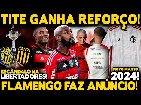 TITE GANHA REFORÇO! FLAMENGO FAZ ANÚNCIO! ESCÂNDALO NA LIBERTADORES! DE LA CRUZ RECUPERADO!