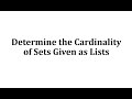 Understanding Sets and Their Properties