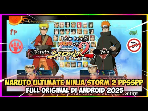Game Naruto Shippuden Ultimate Ninja Storm 2 PPSSPP Android Offline Terbaru 2025