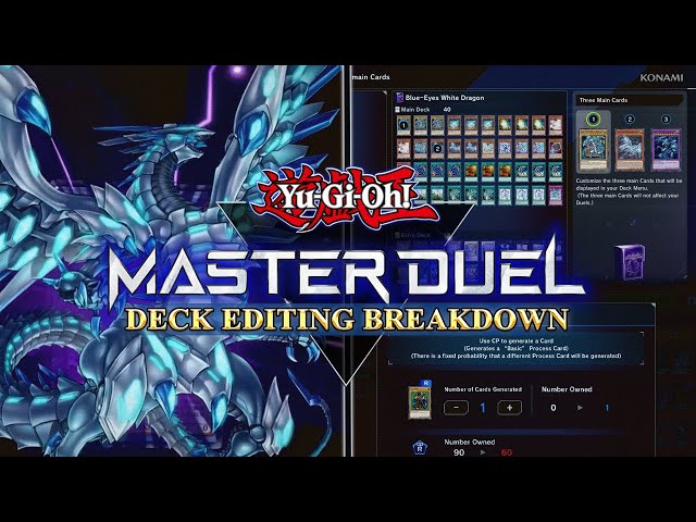 Yu-Gi-Oh! MASTER DUEL Deck Building BREAKDOWN! Ban List Hints? Card Crafting & More News!