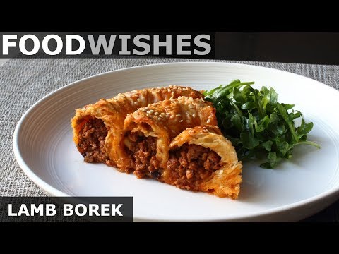 Lamb Borek - Crispy Stuffed Phyllo Spiral - Food Wishes