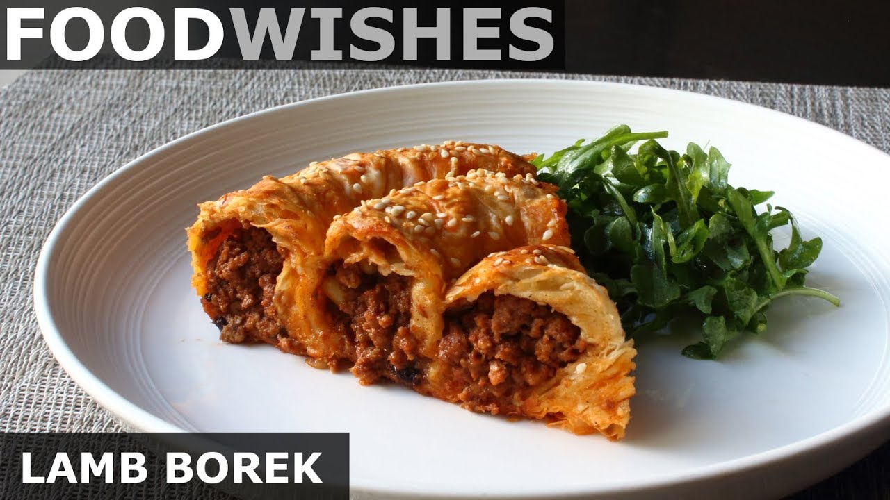 Lamb Borek - Crispy Stuffed Phyllo Spiral