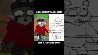 Animation vs animatic // Rocky Rakoon #rockyrakoon #funny #comedy #cartoon #humor