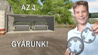 ELKEZDTJÜK AZ IPAROSODÁST! Farming Simulator: Kinlaig #9