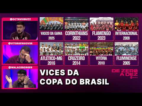 Os vice-campeões mais doloridos da Copa do Brasil: quem levou o troféu de prata?