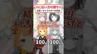 漫画キャラの年齢で0を狙え！【#ミリプロ】