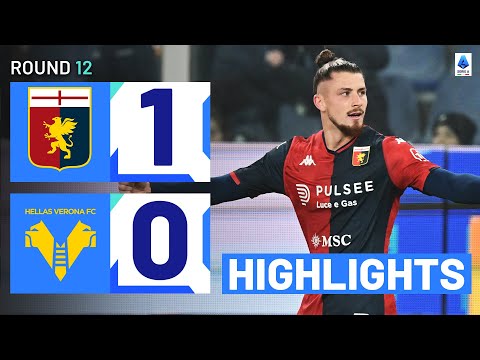 GENOA-VERONA 1-0 | HIGHLIGHTS | Dragusin edges Verona at Marassi | Serie A 2023/24