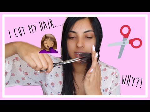 How to Unprofessionally Trim your Hair at Home.. because why not..?