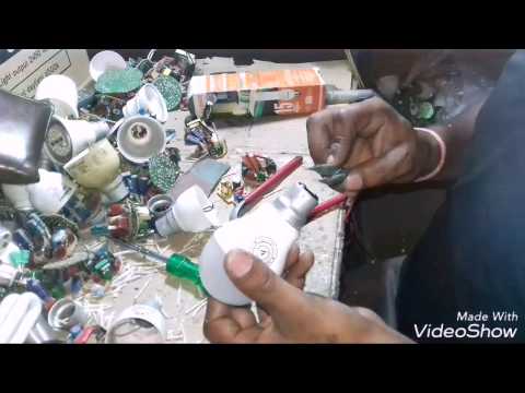 LED BULB REPAIR IN HINDI