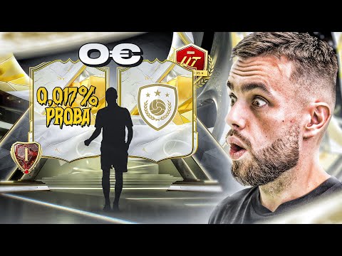 J'AVAIS 1 CHANCE SUR 5390 POUR QUE ÇA ARRIVE.. RECOMPENSES FUTCHAMPIONS & SBC ICONE COMPTE À 0€ #10