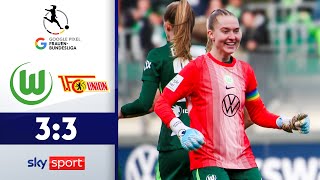 Comeback mit FELDSPIELERIN im Tor! | VfL Wolfsburg - 1. FC Union Berlin | HL - Frauen-Bundesliga