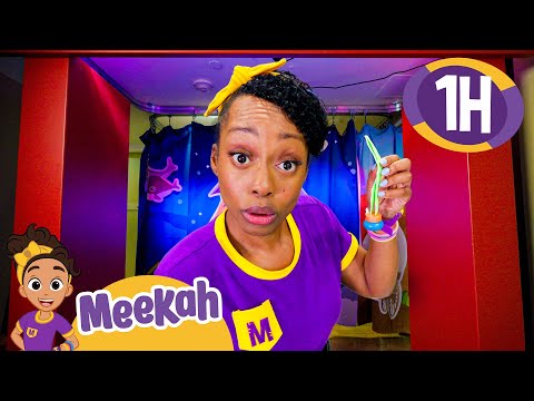 Learn to Count With Meekah! | Meekah | 🚌Wheels on the BUS Songs! | 🚌Nursery Rhymes for Kids