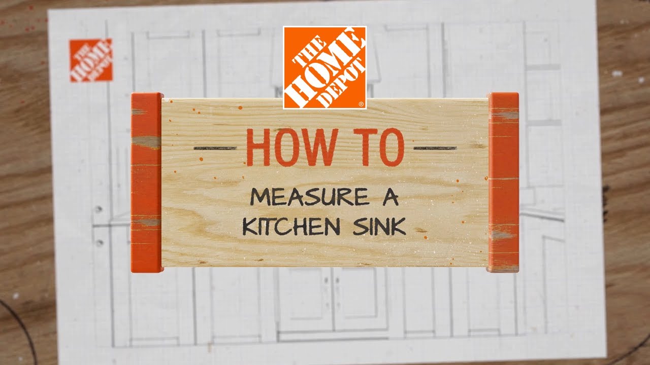 How To Measure A Kitchen Sink 